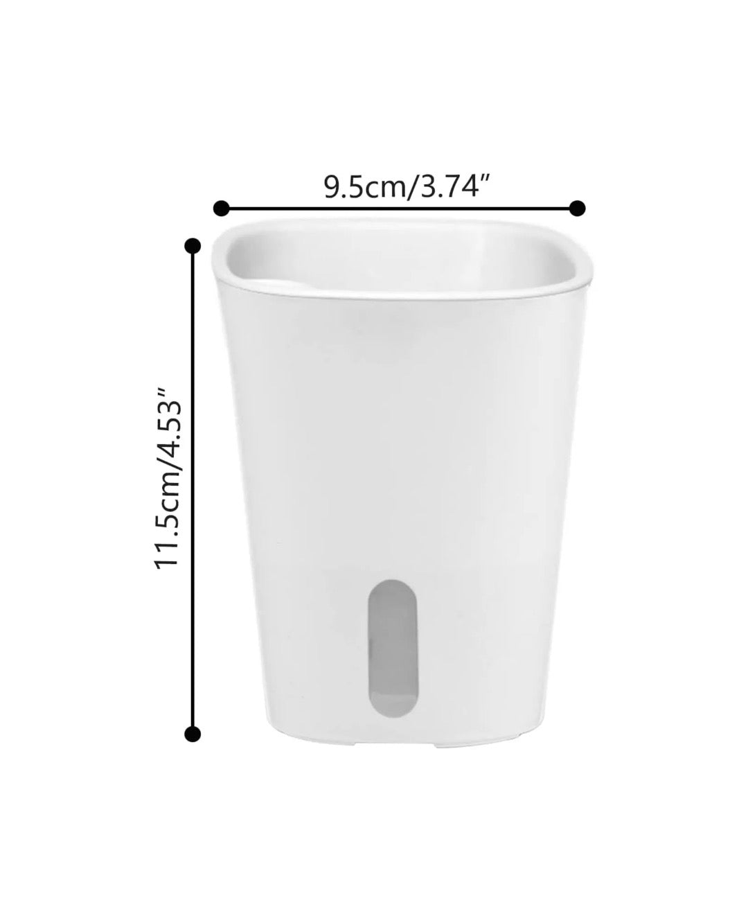 10 Pack of 9.5cm Self Watering Plant Pot
